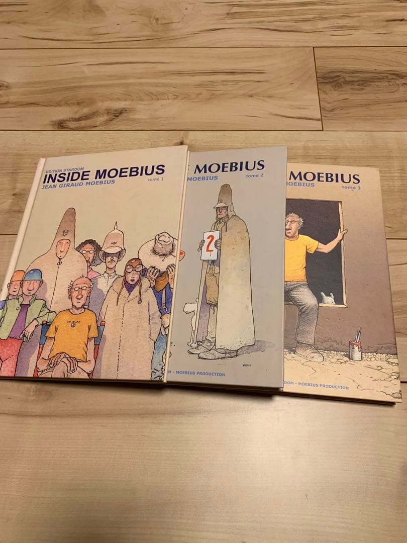 ★INSIDE MOEBIUS tome1-tome6 セット メビウス