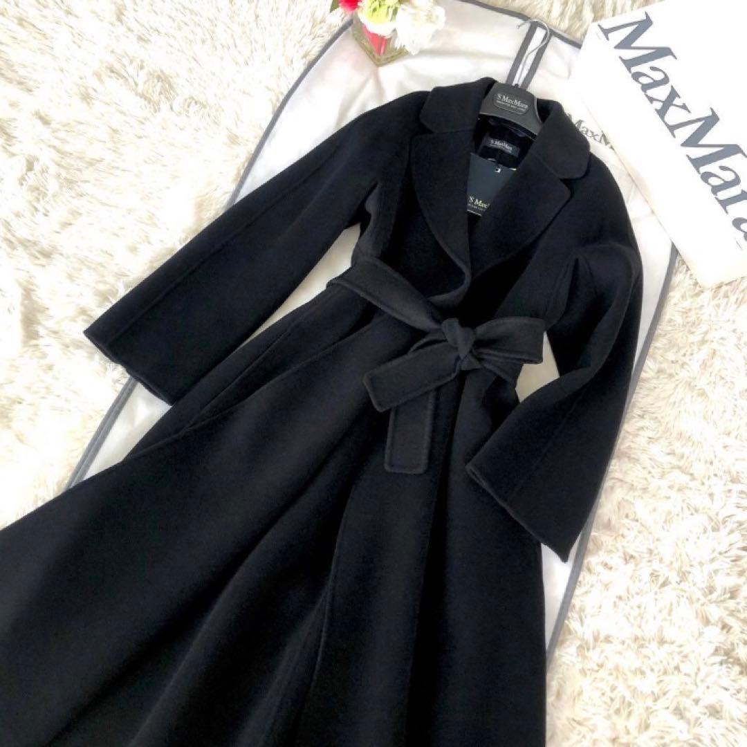 新品タグ付【'S MAX MARA】42ESTURIAクチートアマーノ　ブラック