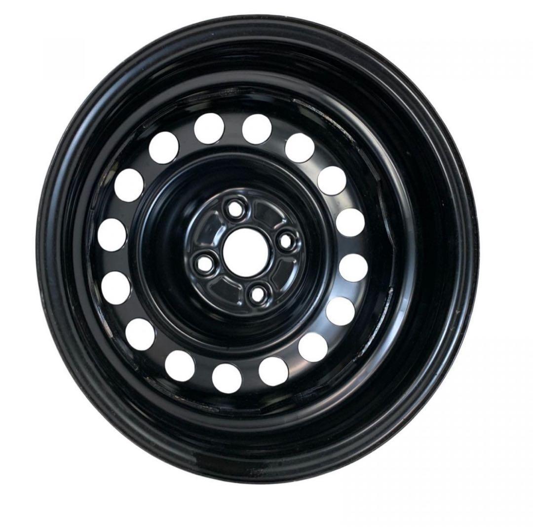 アルミホイール 4本トヨタ 純正 PCD100 4穴 ホイールキャップ付