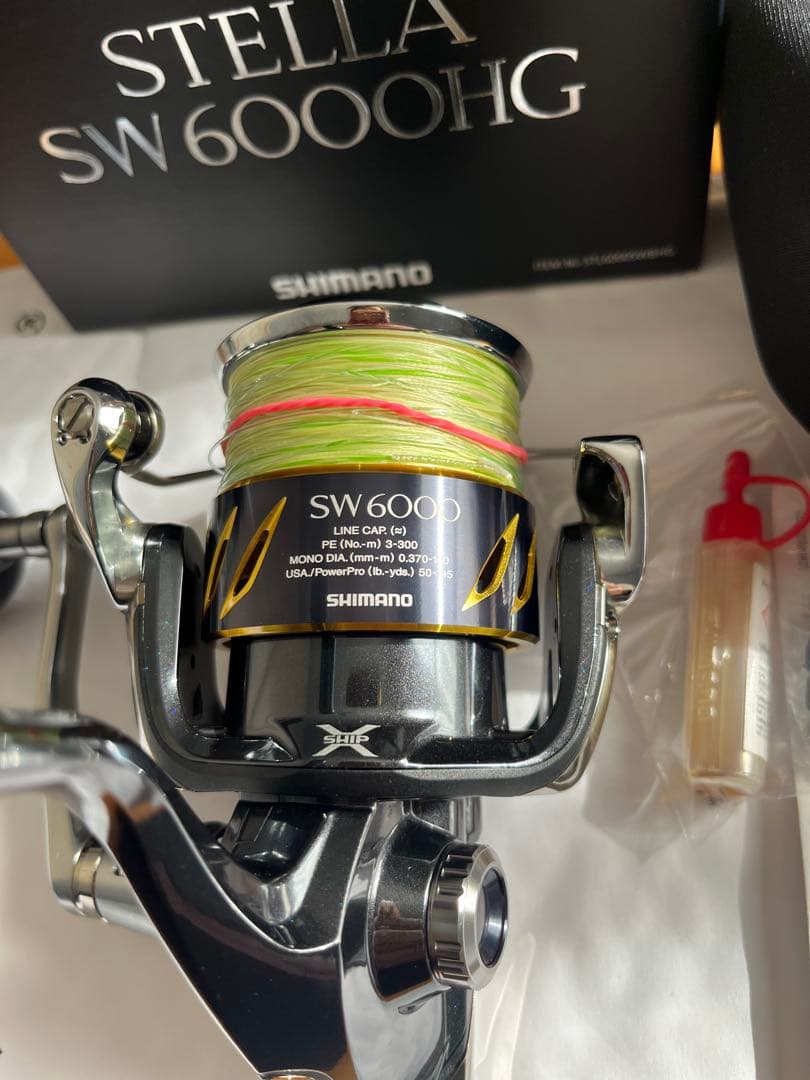 シマノ　13ステラSW6000HG 美品　　田中