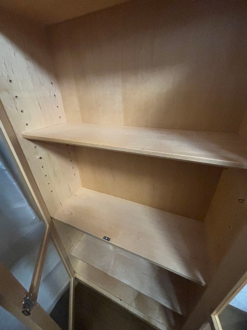 【美品/高級天然木】Wood Like You（ウッドライクユウ）食器棚