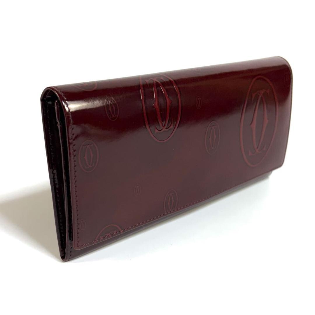 【極美品】Cartier ハッピーバースデー 長財布 フランス製 元箱付
