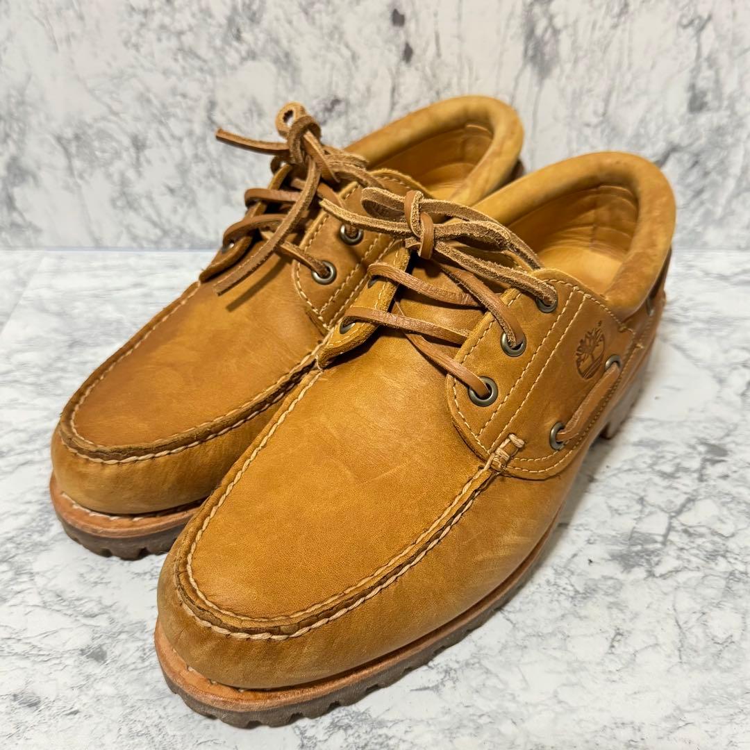 【極美品】ティンバーランド デッキシューズ 3eye 25.5cm