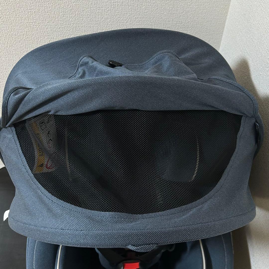 エールベベ クルット6i プレミアムエアリー デニムブルー チャイルドシート