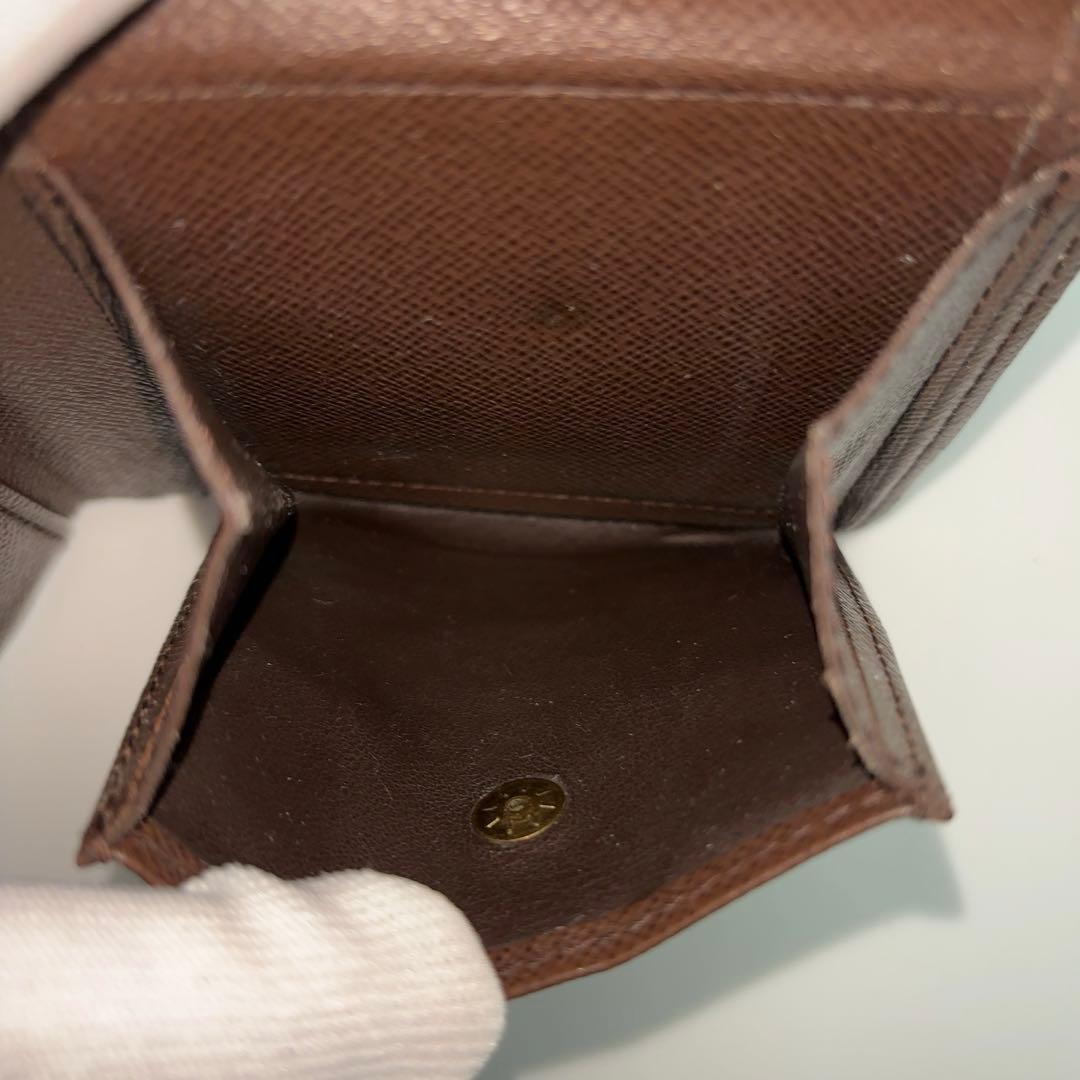 ルイヴィトン ダミエ マルコ 二つ折り財布 コンパクト 定番人気　正規品