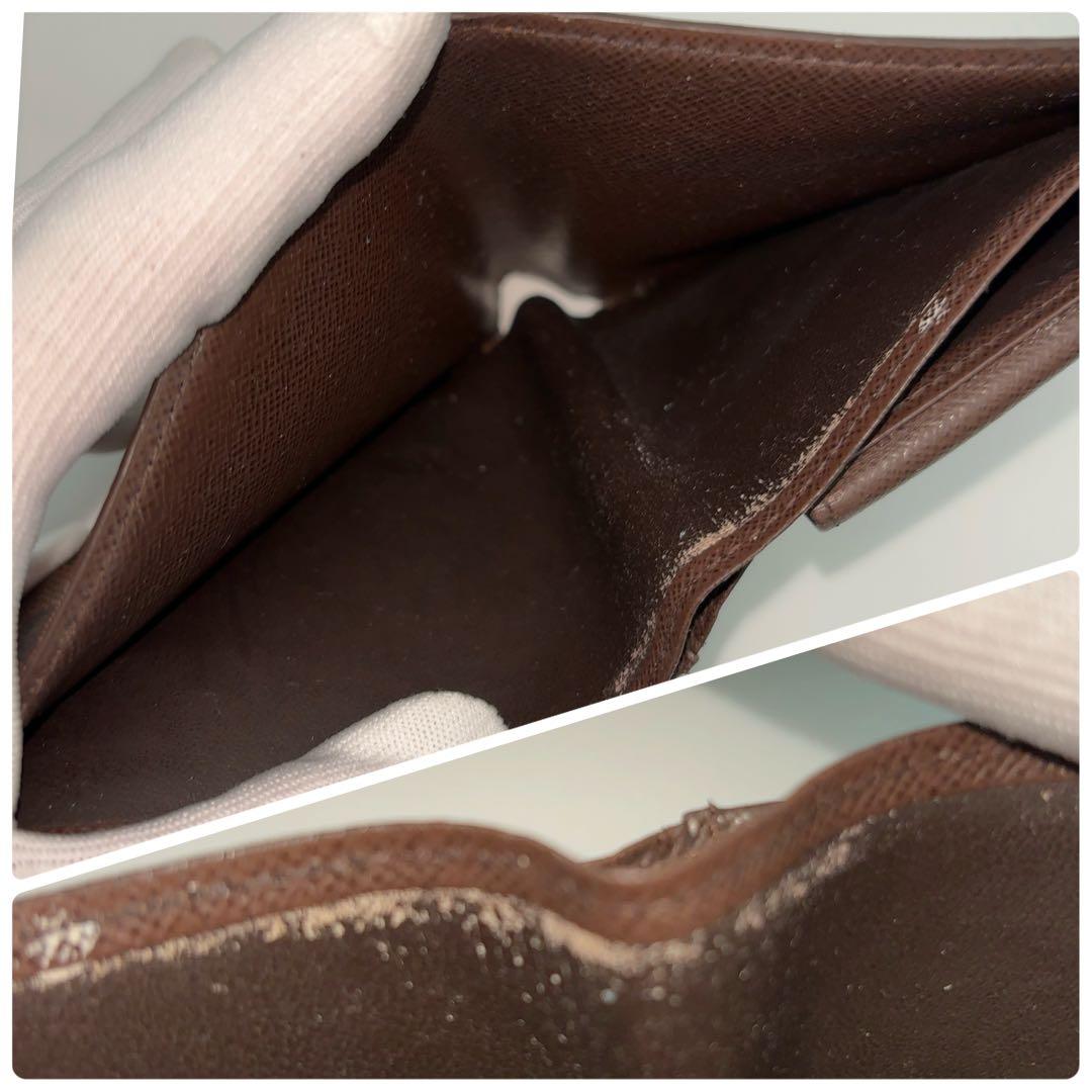 ルイヴィトン ダミエ マルコ 二つ折り財布 コンパクト 定番人気　正規品