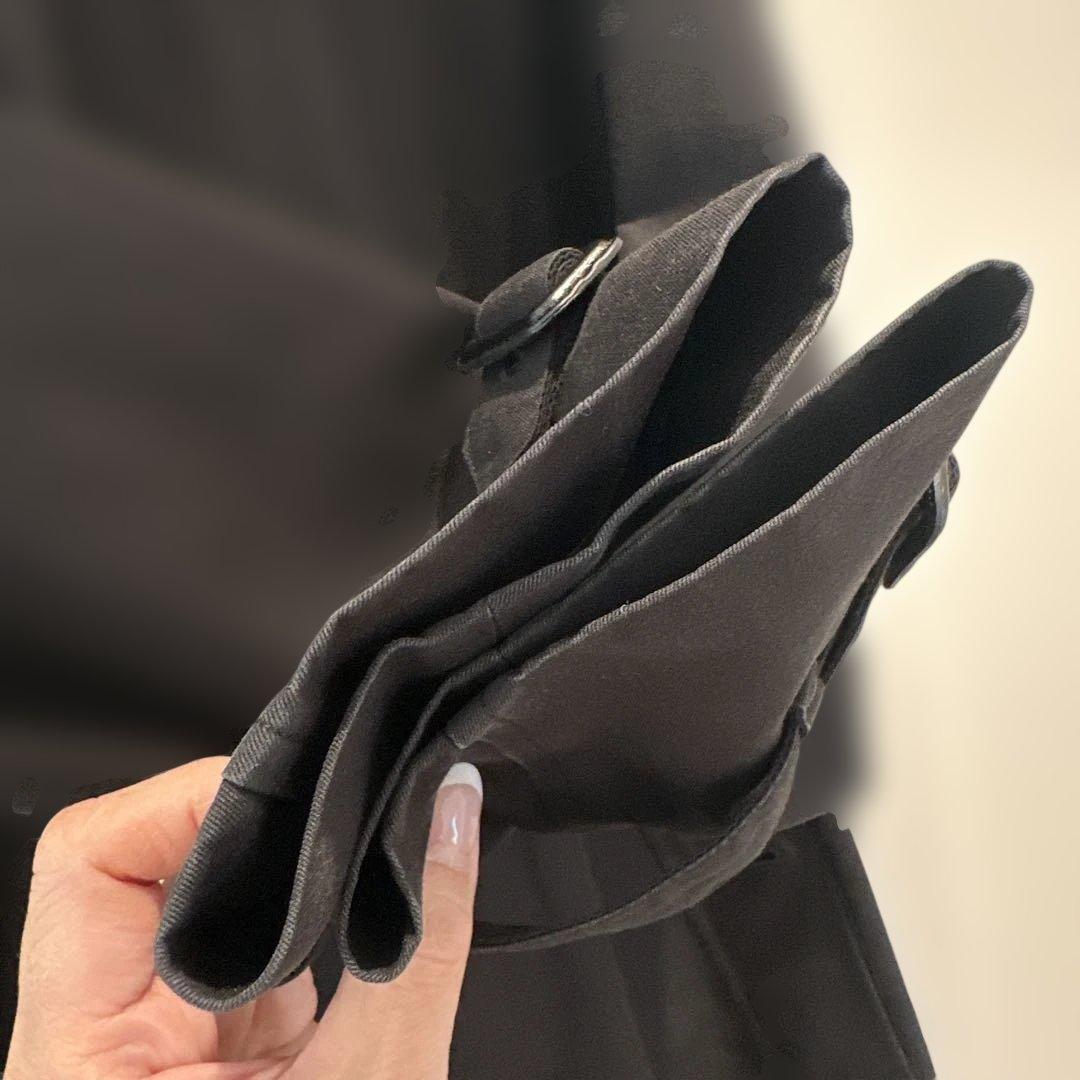 Burberry ブラック トレンチコート UK8