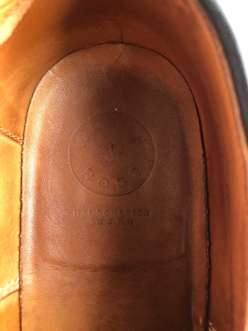 wheel robe US9D 黒 レザー モカシン シューズ