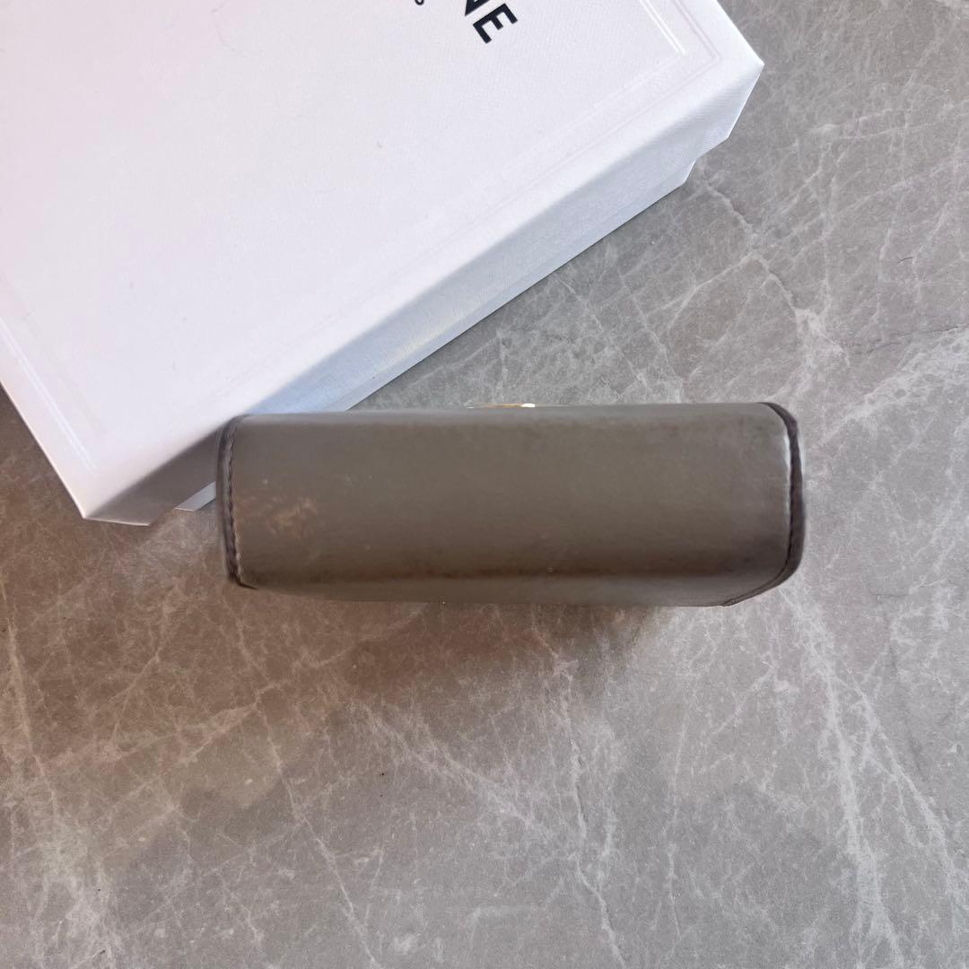 CELINE セリーヌ トリオンフ コンパクトウォレット グレージュ