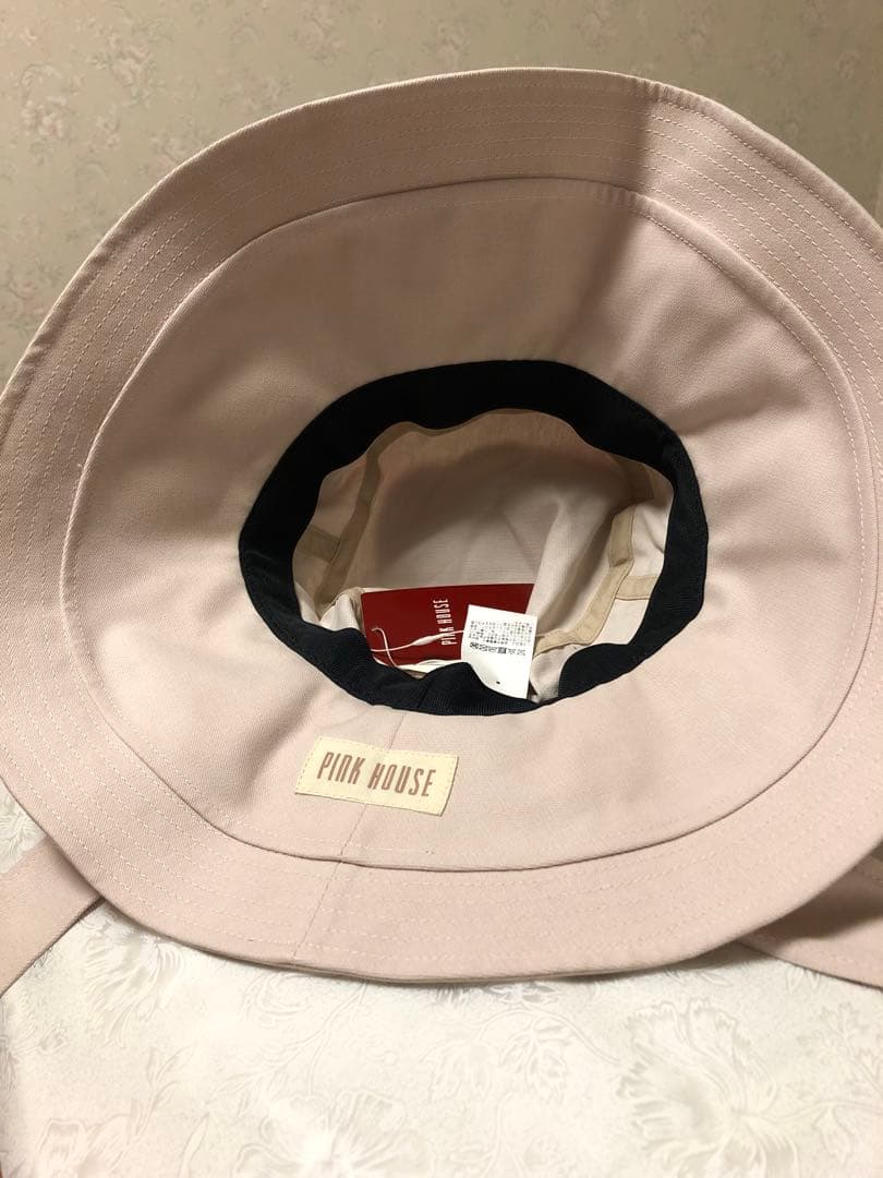 ピンクハウス❤️【試着のみ】大きなリボン付きのデニムハット❤️