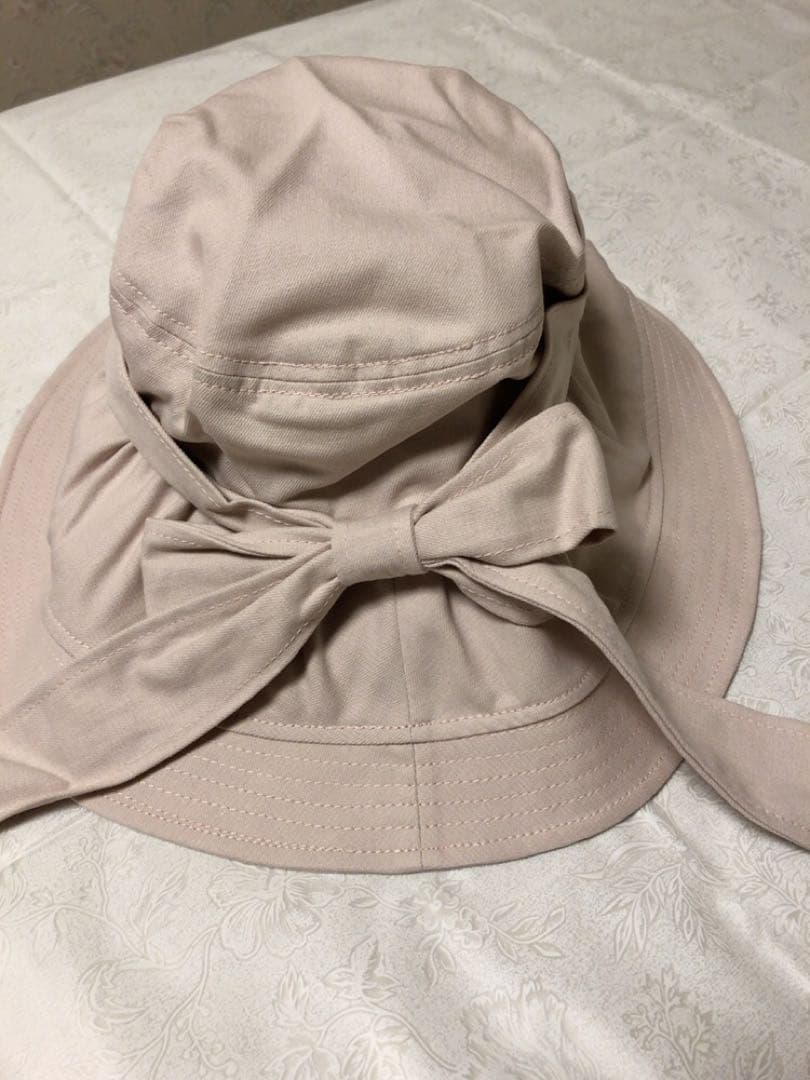 ピンクハウス❤️【試着のみ】大きなリボン付きのデニムハット❤️