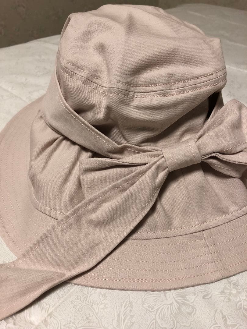 ピンクハウス❤️【試着のみ】大きなリボン付きのデニムハット❤️