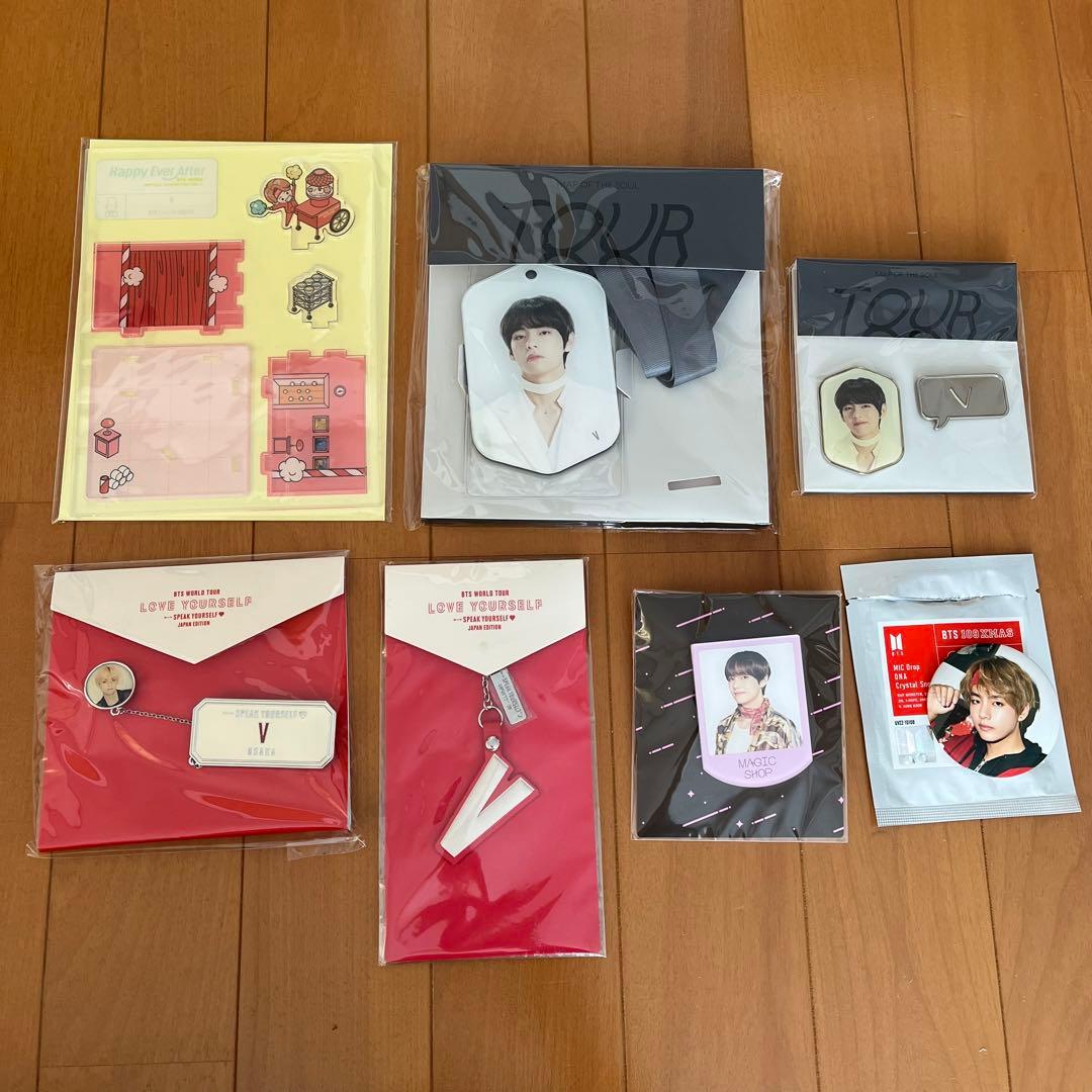 公式　防弾少年団　BTS テヒョン　テテ　グッズセット　おまけ付き