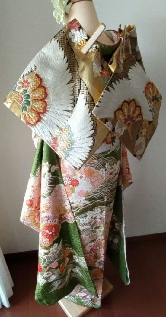 442.凛と可愛い！振袖7点セット　正絹　フルセット　成人式