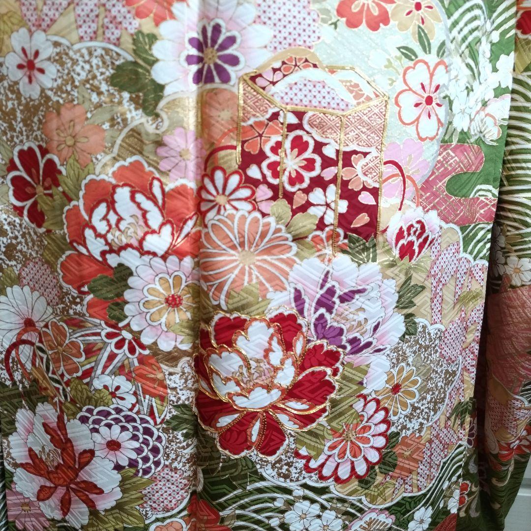 442.凛と可愛い！振袖7点セット　正絹　フルセット　成人式