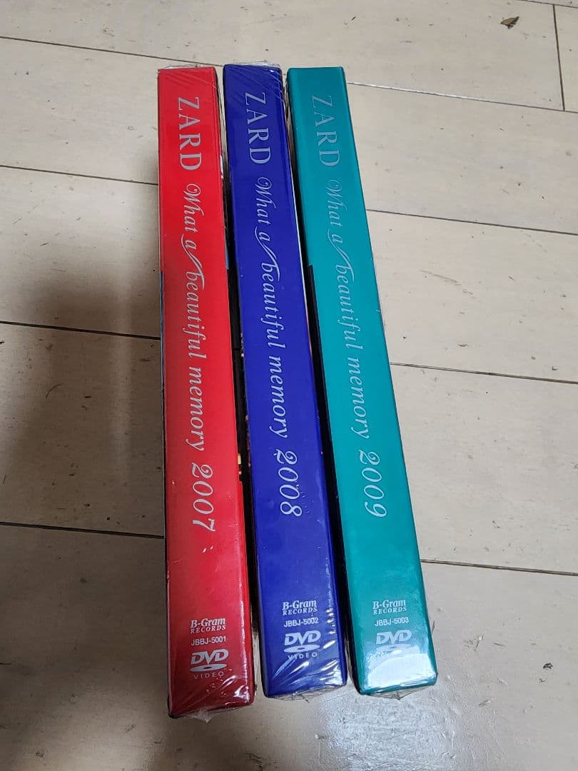 ZARD 20th LIVE＆ドキュメントDVD３枚セット新品未開封