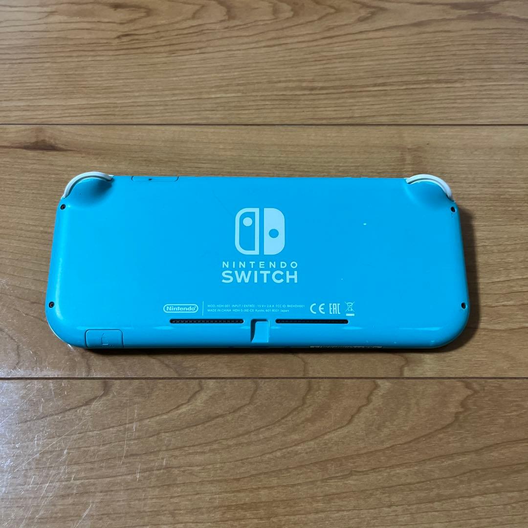 任天堂 スイッチライト本体 ターコイズ 色 ジャンク品