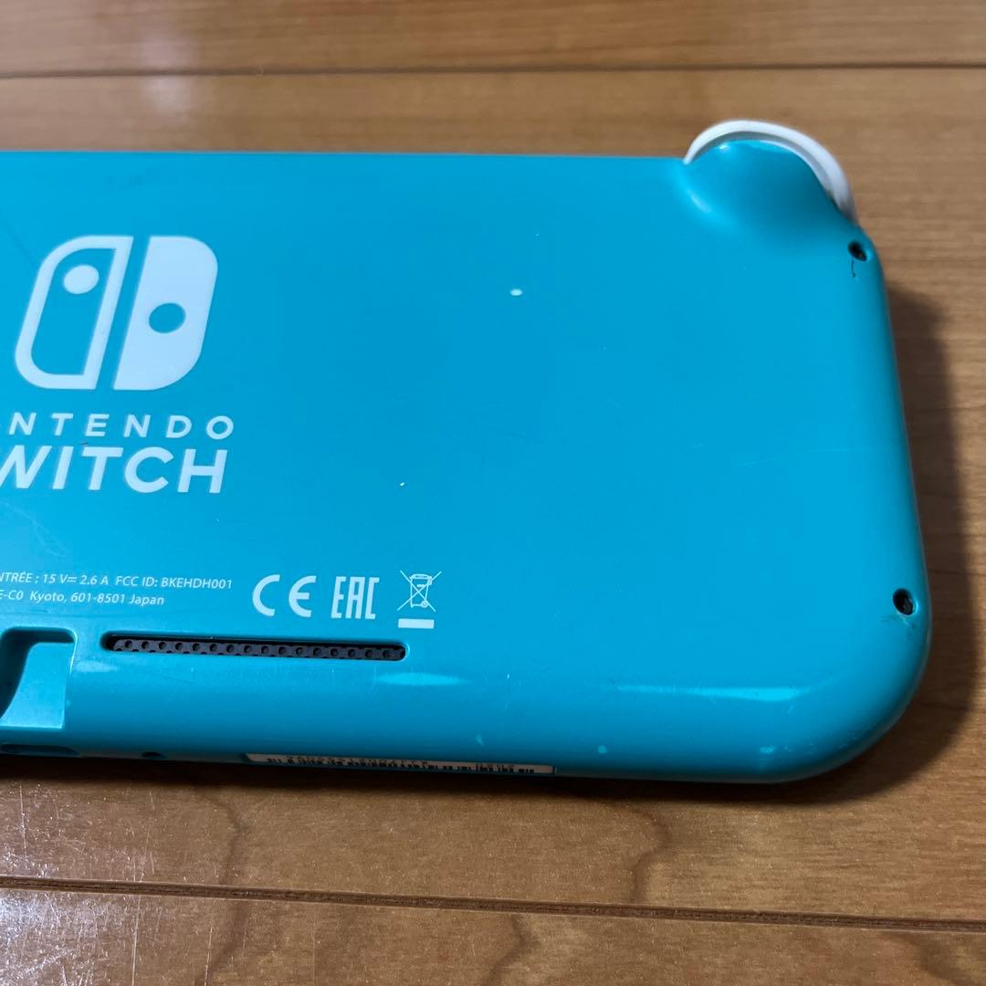 任天堂 スイッチライト本体 ターコイズ 色 ジャンク品