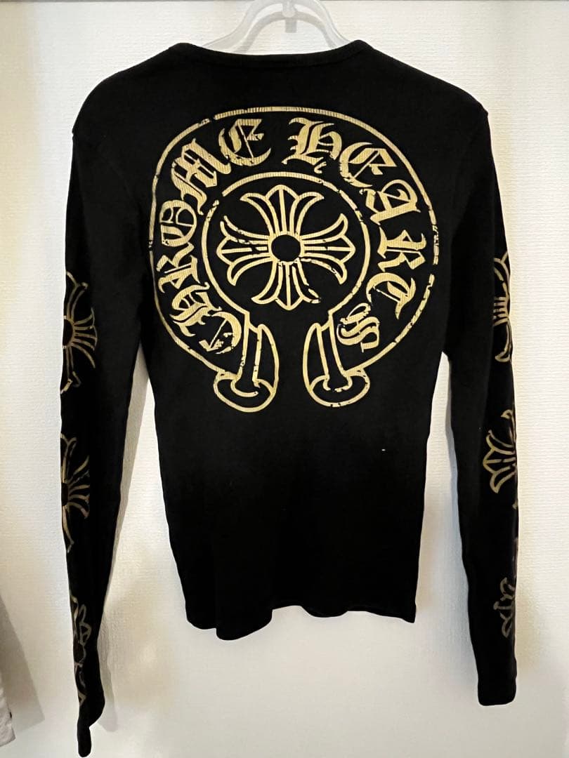 Chrome Hearts ブラック 長袖カットソー M