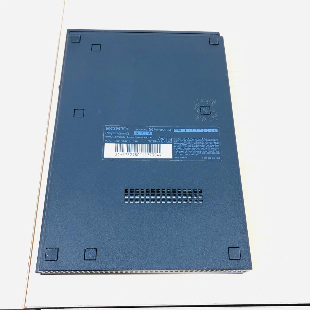 【完動品/レンズ交換メンテ済】SCPH-90000 PS2 本体 04-139