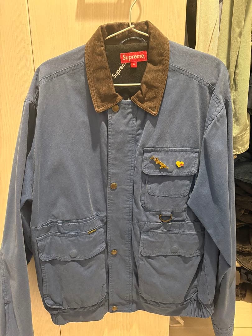 値下げ交渉可能！名作Supreme field jacket