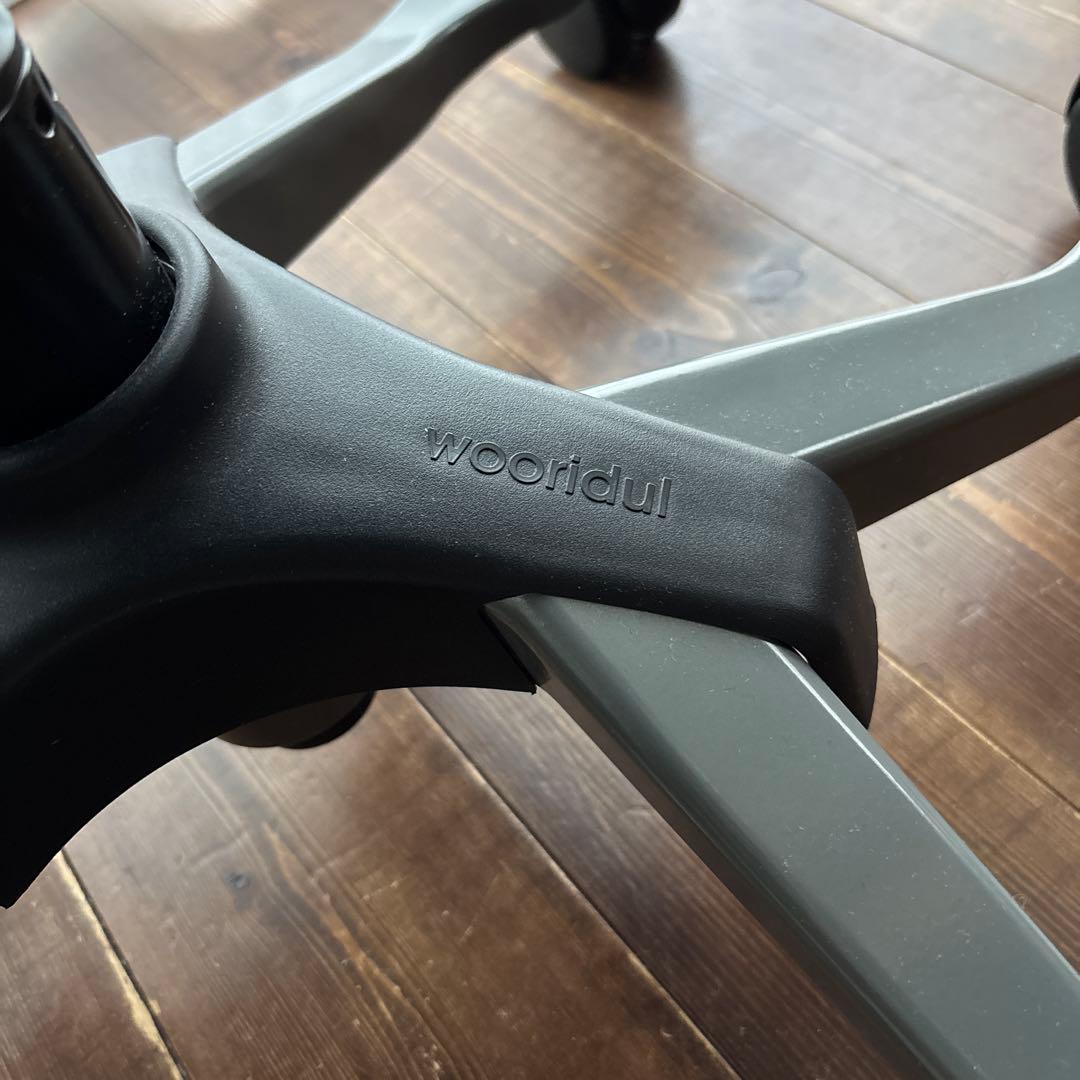 ウリドゥルチェア メッシュ デスクチェア ブルー