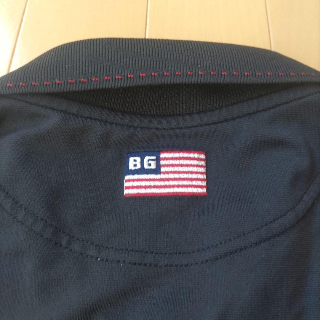 ブリーフィング　BRIEFING　ゴルフ 　半袖　ポロシャツ　ブラック　黒