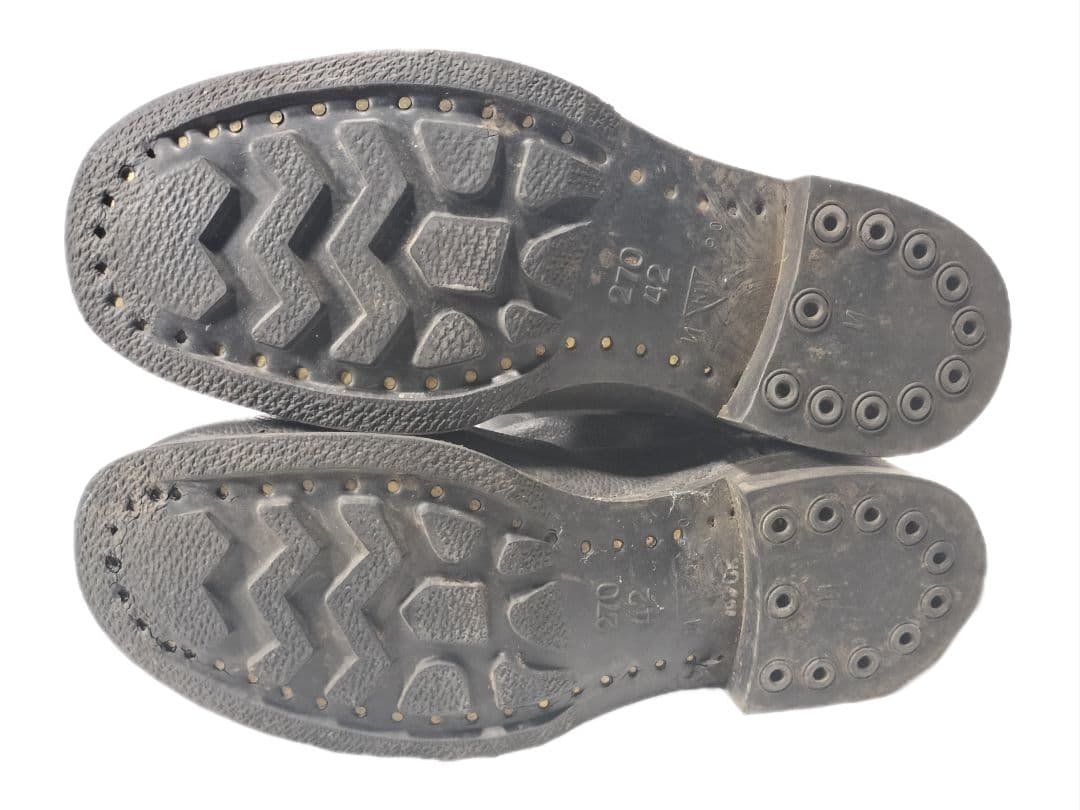 ロシア軍 ソ連軍 実物 下士官兵用長靴 キルザ キルザチー 42 27cm