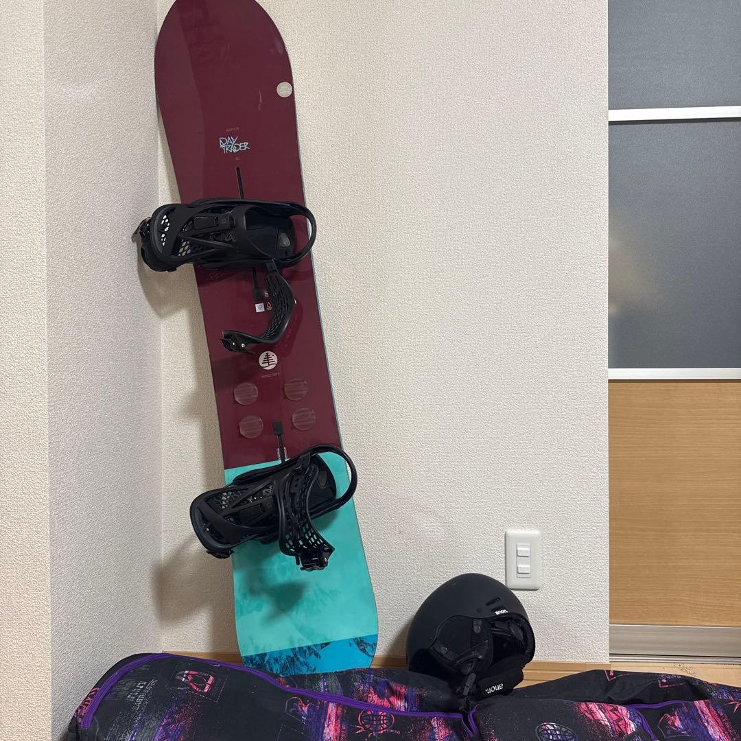 Burton Day Trader 150cm スノーボード４点セット