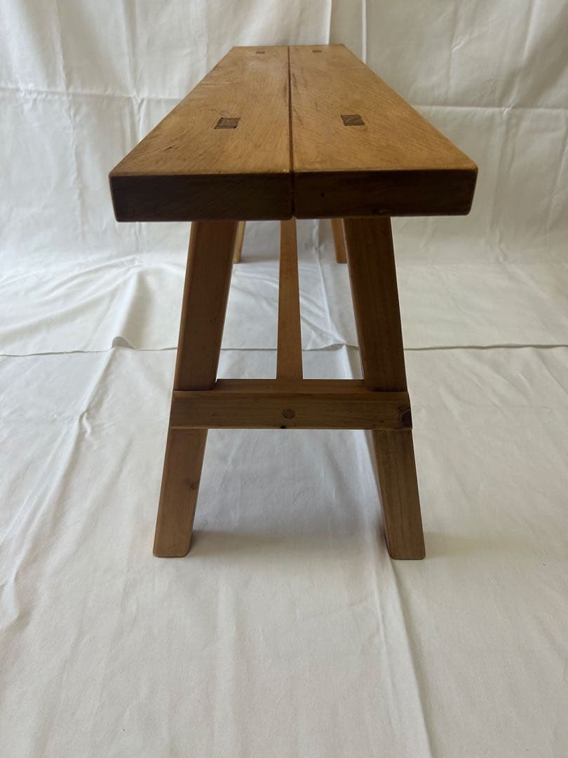 木製スツール/古材/アンティーク/ヴィンテージ台/ハンドメイド