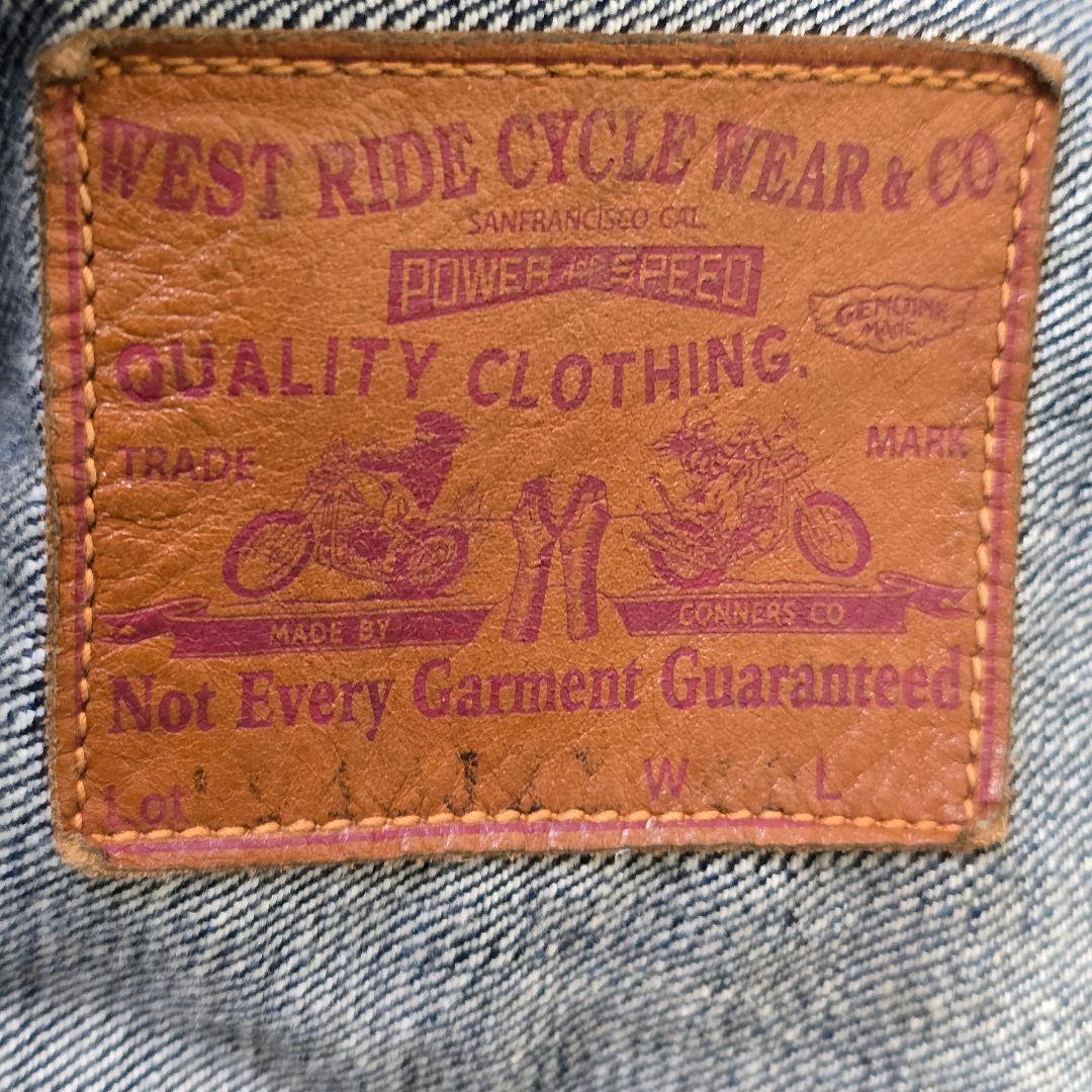 WESTRIDE ウエストライド デニムジャケット Gジャン 1948JXX