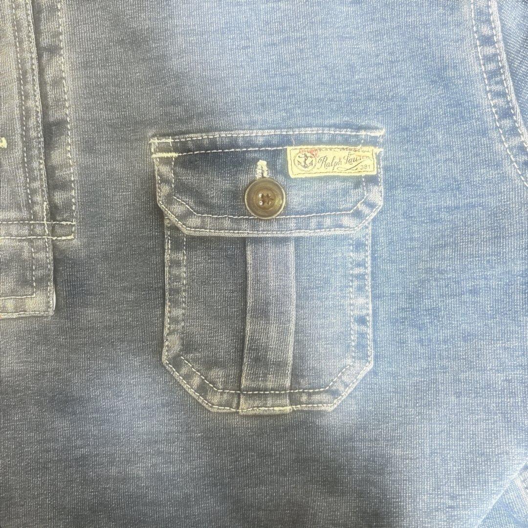【美品】Polo by Ralph Laurenデニムサルベージパーカー