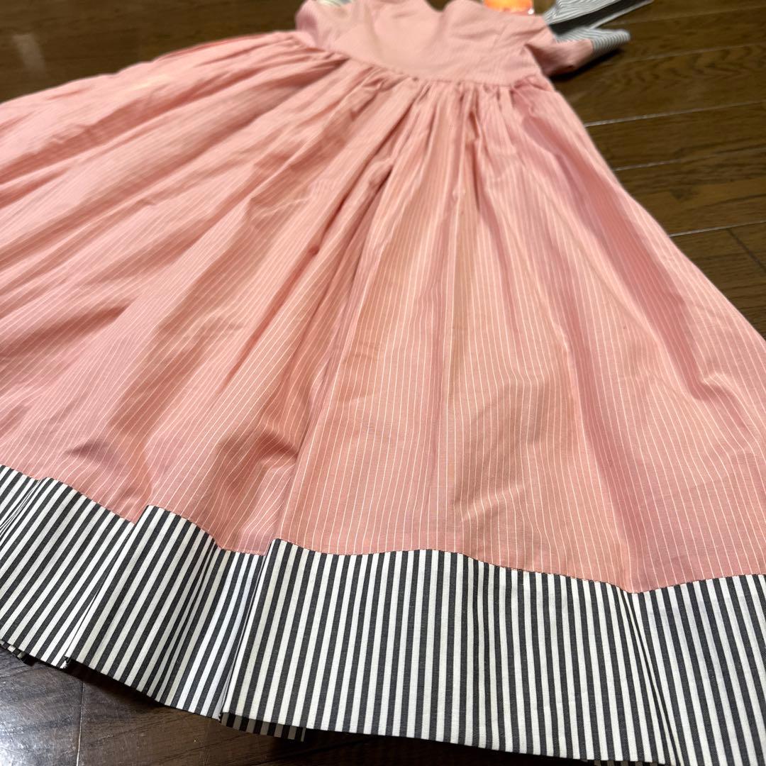 ヴィヴィアンウエストウッド　ワンピース　ドレス　ピンク　ストライプ　タグつき