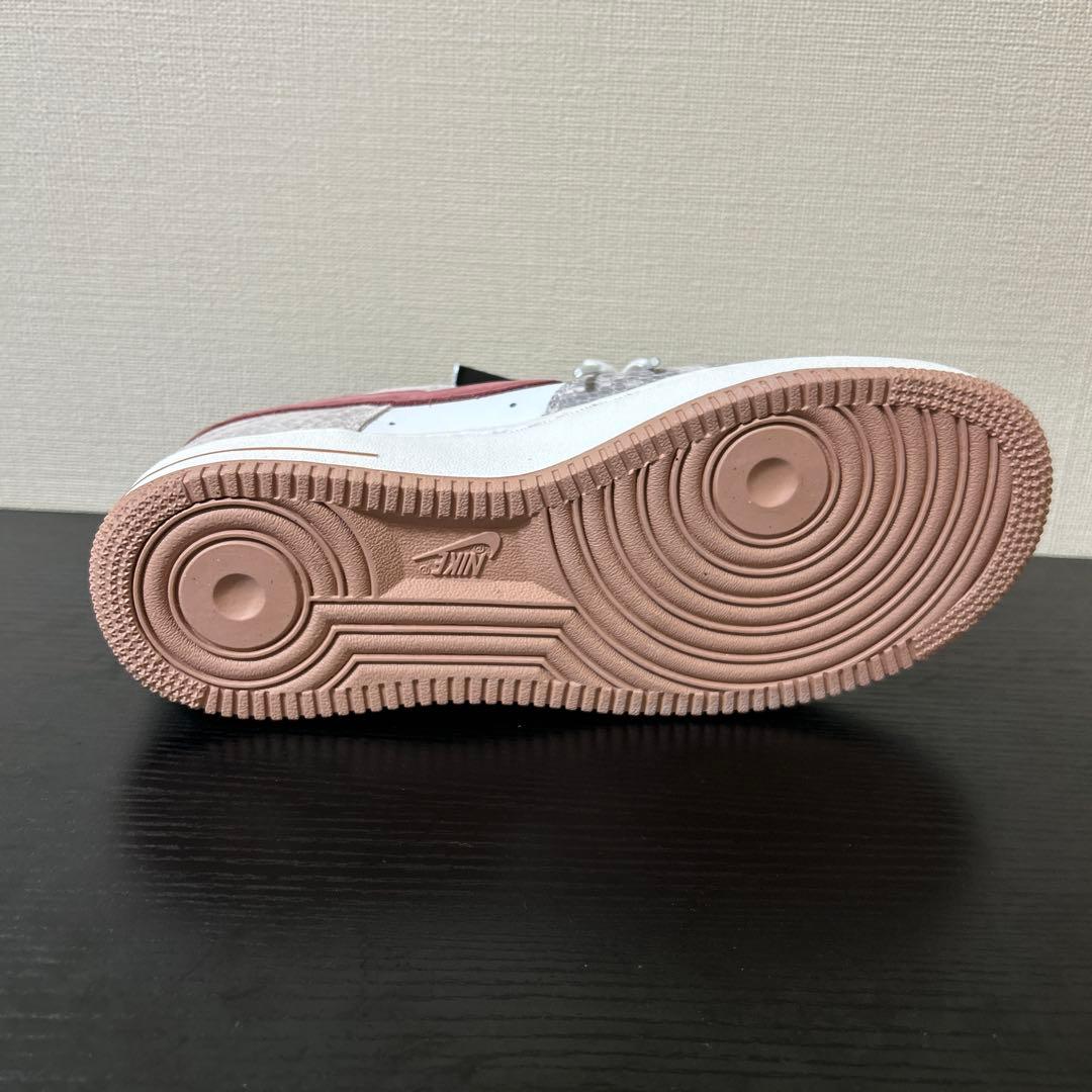 ナイキ エア フォース ワン 25センチ サミットホワイト 蛇