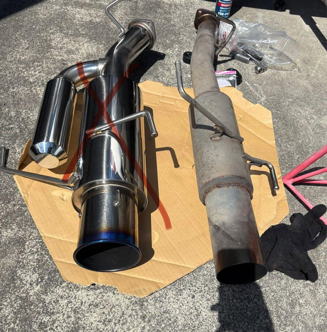 ecr33 マフラー ロータリー様