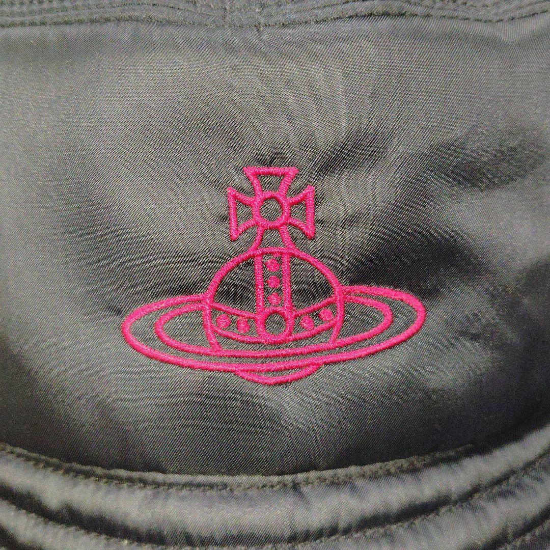 ✨️美品✨️ Vivienne Westwood　バケットハット　オーブ刺繍　黒