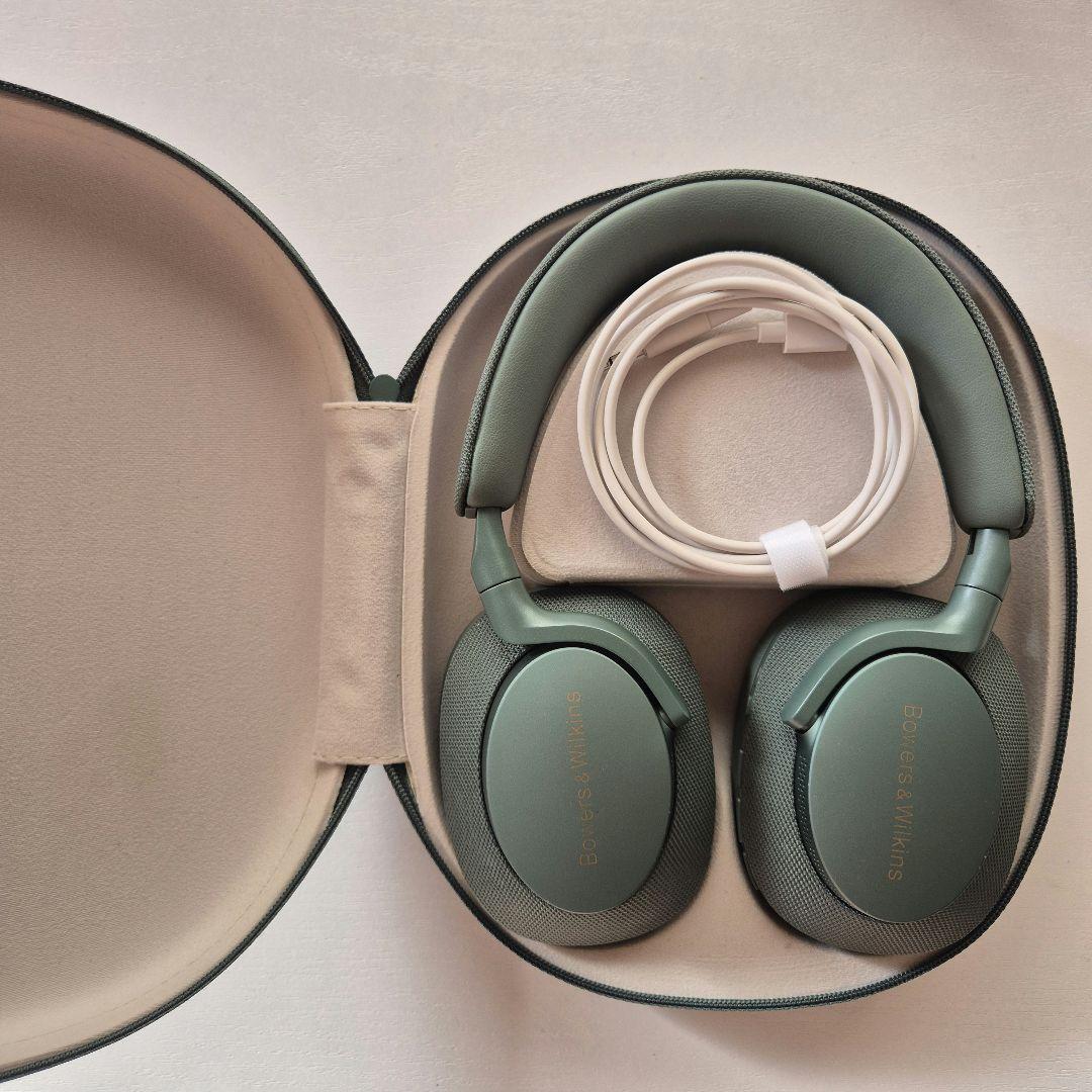 Bowers & Wilkins PX7 S2e ワイヤレスヘッドホン グリーン