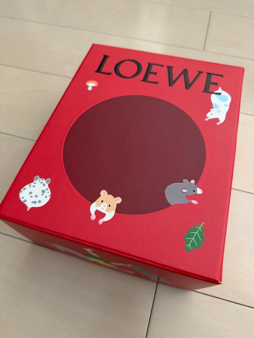 LOEWE マフラー　モヘヤ　ウール