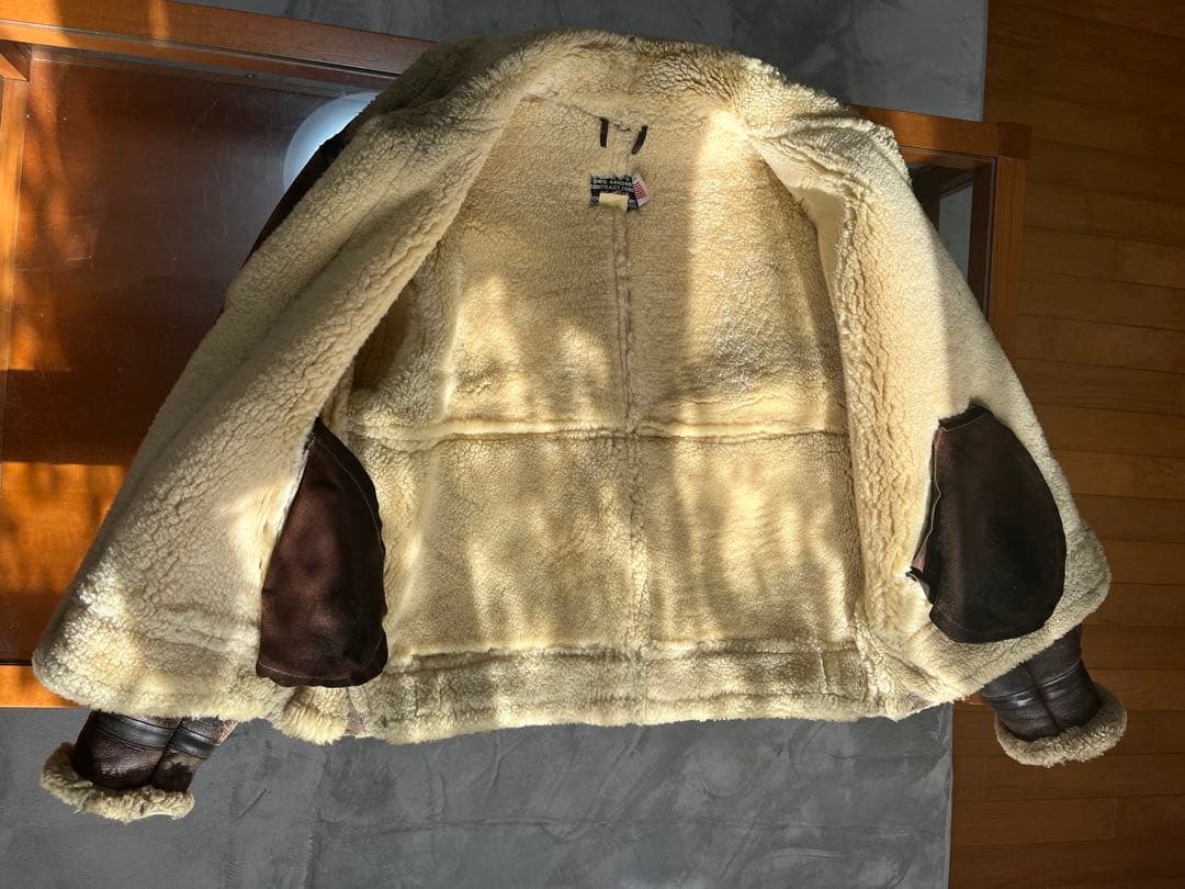 USA製　Schott 42 ムートン フライトジャケット B-3 B3