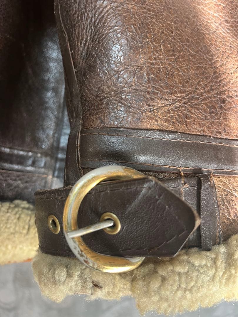 USA製　Schott 42 ムートン フライトジャケット B-3 B3