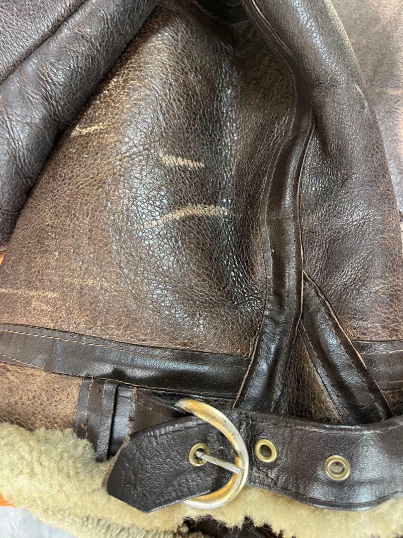 USA製　Schott 42 ムートン フライトジャケット B-3 B3