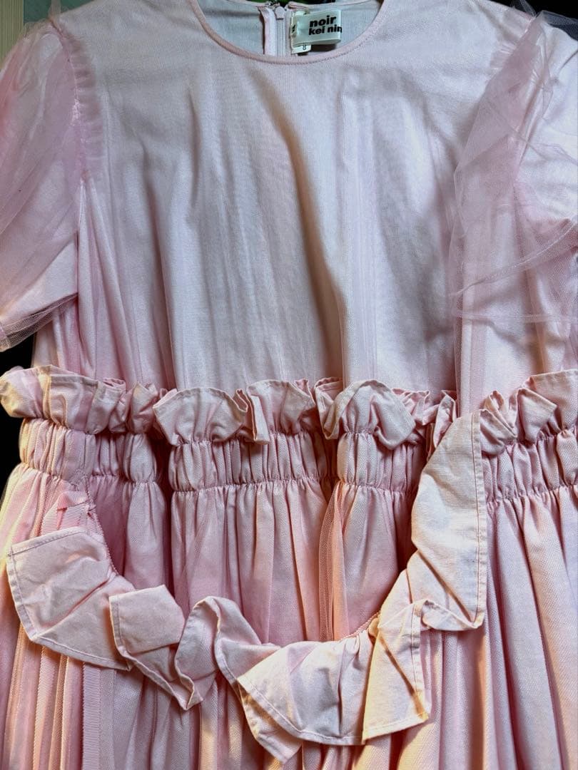 noir kei ninomiya チュールワンピース