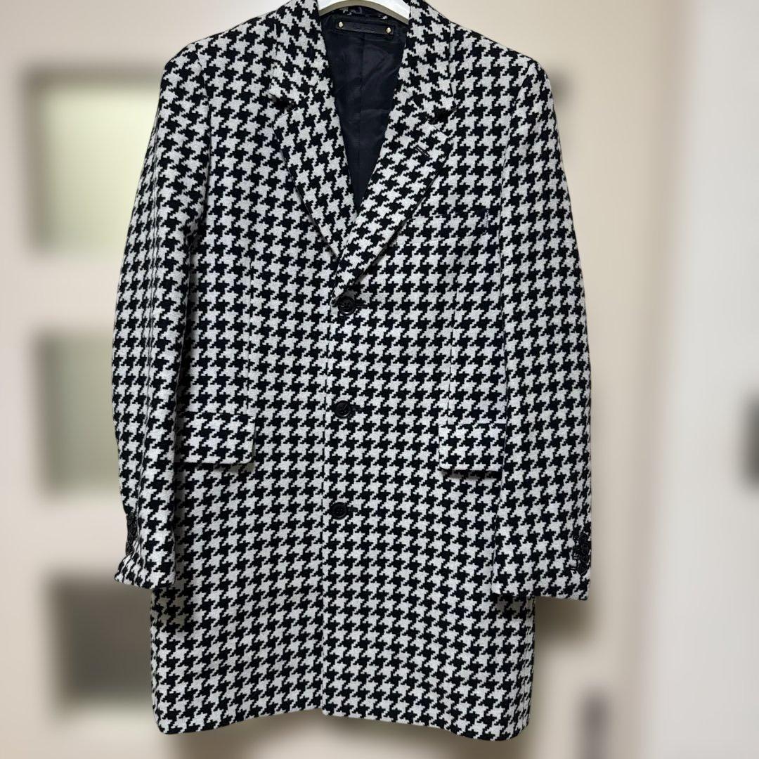 ポールスミス 千鳥柄　ロングコート