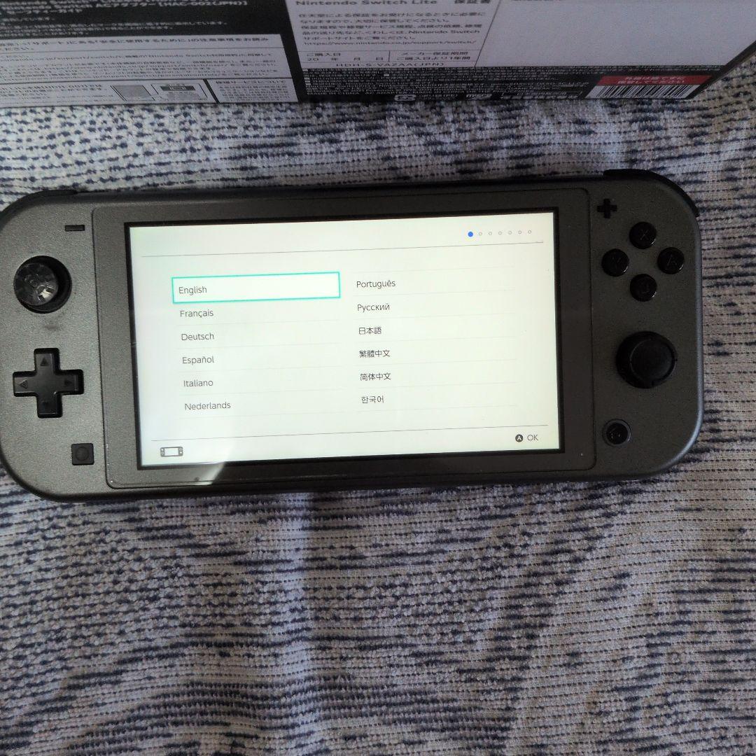 Nintendo Switch Lite 本体　ディアルガ　パルキア　ジャンク品