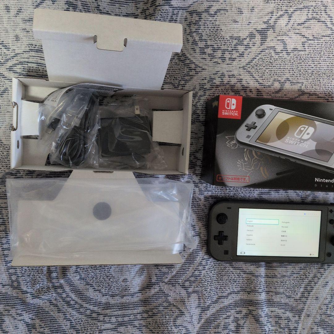 Nintendo Switch Lite 本体　ディアルガ　パルキア　ジャンク品