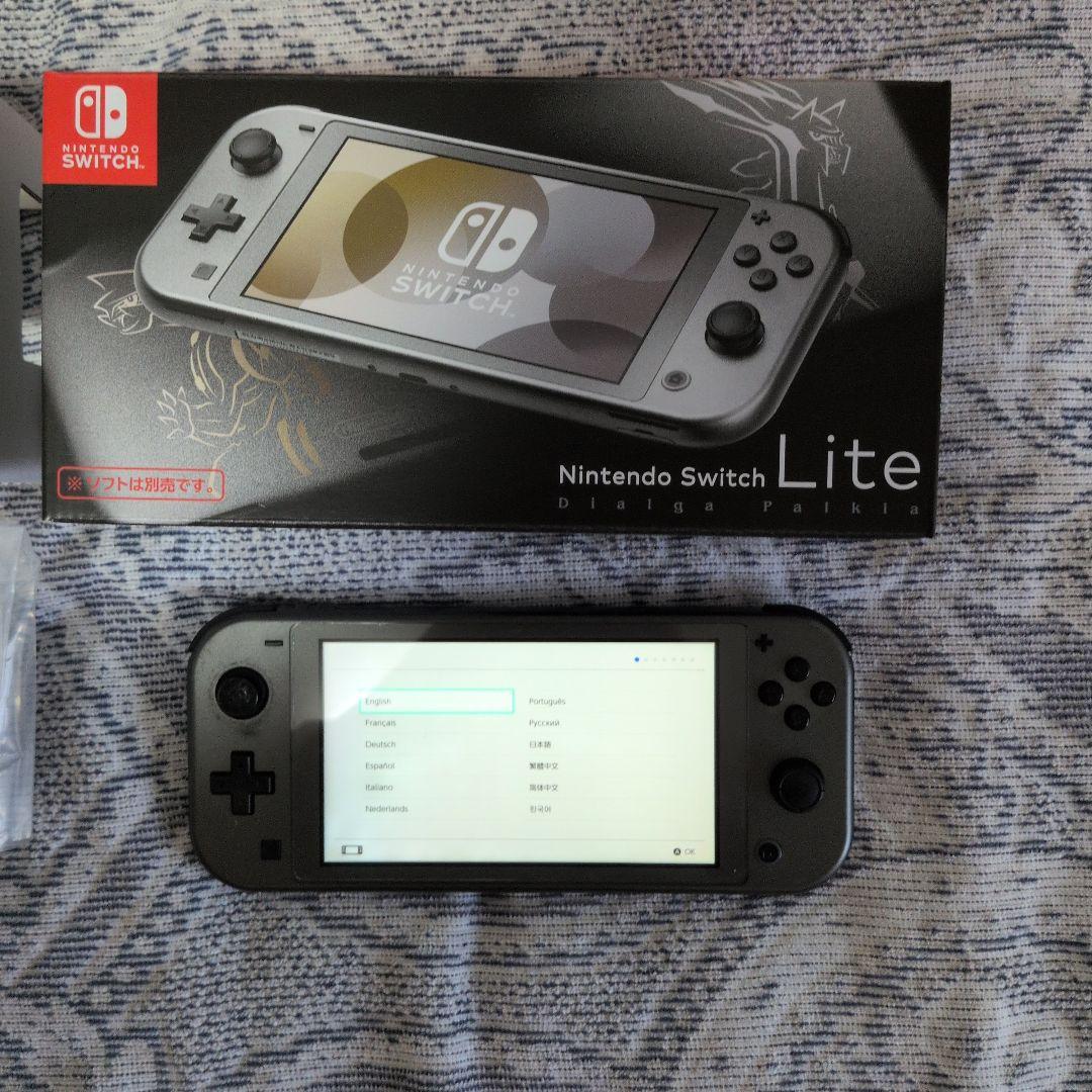 Nintendo Switch Lite 本体　ディアルガ　パルキア　ジャンク品