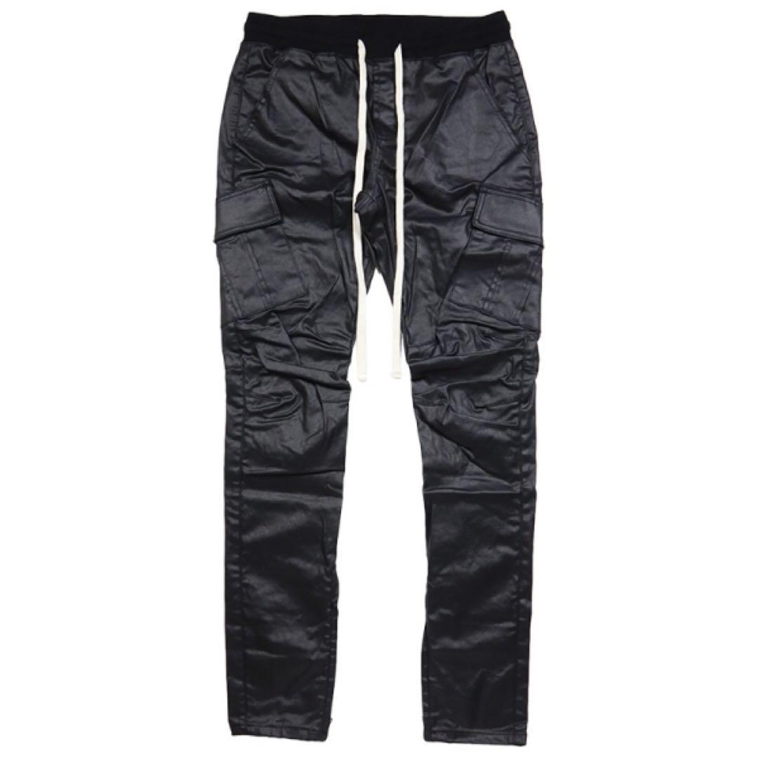 mnml CARGO DRAWCORD PANTS カーゴパンツ 黒 超美品‼️