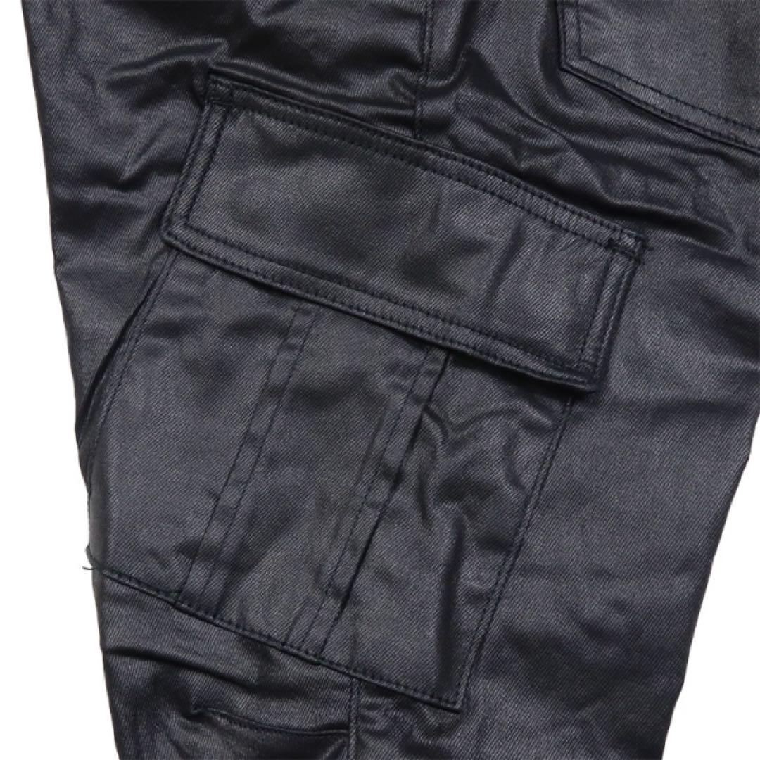 mnml CARGO DRAWCORD PANTS カーゴパンツ 黒 超美品‼️