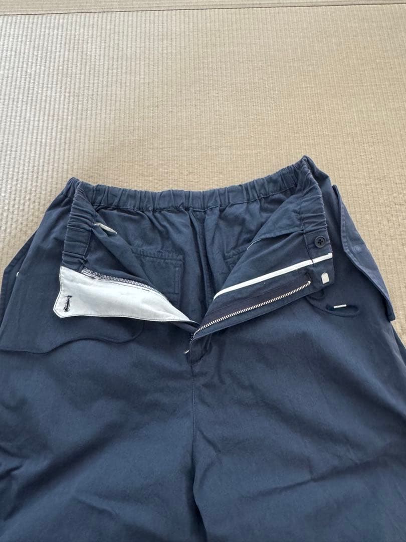 THE SHISHIKUI パラシュートパンツ（ネイビー）