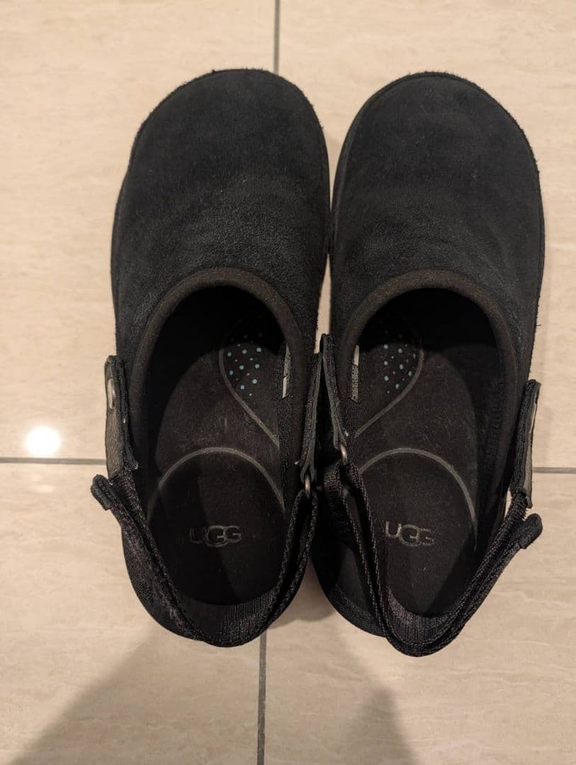 メンズ　UGG ブラック サボ　27cm